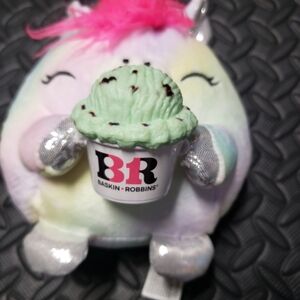 SNACKLES 8 inch Snackle (Baskin Robinns) Marty the Unicorn